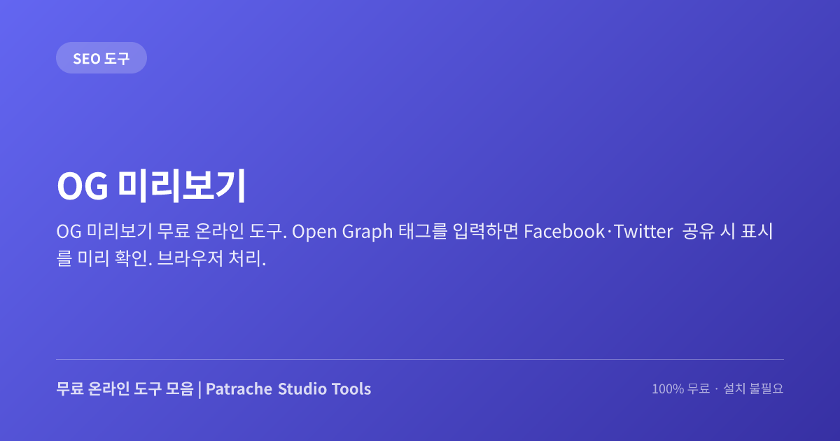 Open Graph Preview — Facebook & Twitter Share Test | Tools
